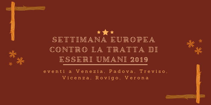 Giornata Europea Contro la Tratta di Esseri Umani 2019